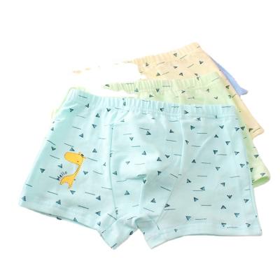 China New thermal underwear kids cartoon underwear boys short underwear for sale