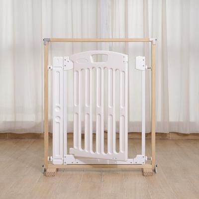 China Easy Install Factory Adjustable Gate Plastic Stair Gate Indoor Gate For Kids Baby Stair Gates Home Safety for sale