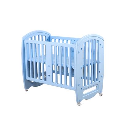 China Plastic Multifunctional European Crib Baby Crib for sale