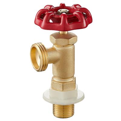 China Home one way brass type ball valve angle needle valve of toilet kitchen direct sales/water piping factory for sale