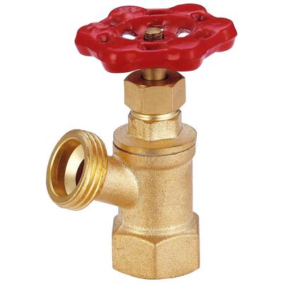 China Home High Quality Red Medium Ball Valve Male Thread Pressure Ball Valve Toilet Kitchen Handwheel/Piping Factory for sale