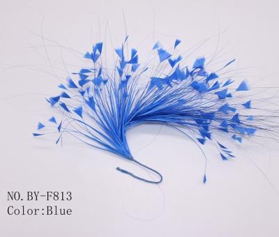 China Millinery Supplies Party Decoration Goose Feather Tree With Wire Accessory for sale