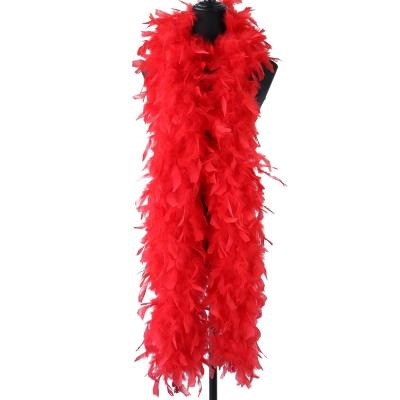 China Kalkoen Chandelle En Marabou Veer Boa Feest Decoratie Met Patroon Geverfd Te koop