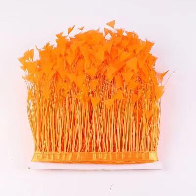 China 4-6 inch Gansveer Fringe Trim met Satin Ribbon Tapes Ideaal en snel verzenden Te koop