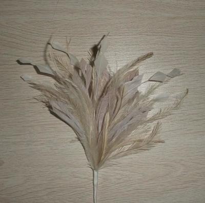 China 10*15 cm Emu Feather Flower Mount Worldwide Shipping with DHL FEDEX EMS TNT for sale