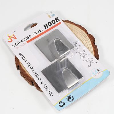 China Custom Wholesale Viable No Trace Hook No Hole Hook Clothes Hook For Kitchen Bathroom Wall for sale