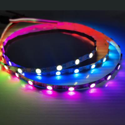 China SJH Warehouse Manufacture WS2812B Led Strip 5V Digital Address Marker Strip Led Pixel Light Strip For Park for sale