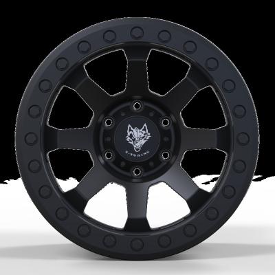 China High Performance T6-6061 RueiZu Xtuning XT106 Aluminum Wheel Load 1200 Kg Hardcore Offroad Rim With Beadlock Forged Wheel for sale