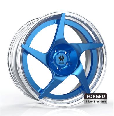 China 6061 T6 RueiZu 2PC R307 2PC Forged Wheel Light Weight Aluminum Alloy Wheel 18 19 20 21 22 23 Inch 6061-T6 Aluminum Car Rims Made In China for sale