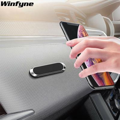 China New Magnetic Ultin Slim Magnetic Stripe Shape Car Holder Stronger Stand For Cell Phone Dash Car Mount for sale