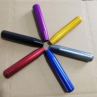 China YK-HR009 18cm Stick Shift Knob Lengthen Aluminum Alloy Gear Shift Knob Automatic 6 Colors for sale