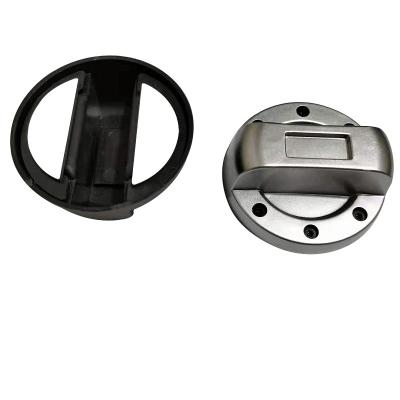 China YK-HRGS01 Car Gas Cap Cover ABS Silver Black Gas Cap Decro Replacement China customized Supplier for sale