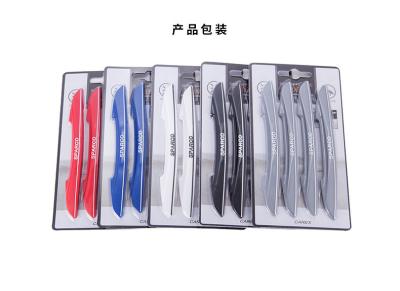 China Slim Car Silicone Bumper Car Side Door Edge Guard Scratch Guard For Car Side Door Protector 6 Colors 4pcs/Pack for sale