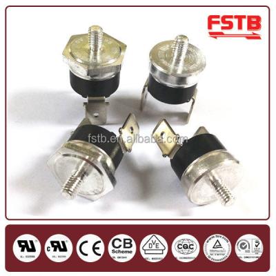 China Normal Wholesale Copper Head Wire End FSTB M6 M4 Bimetallic Thermal Switch Temperature Switch Other Type Home Appliance Parts Thermostat for sale