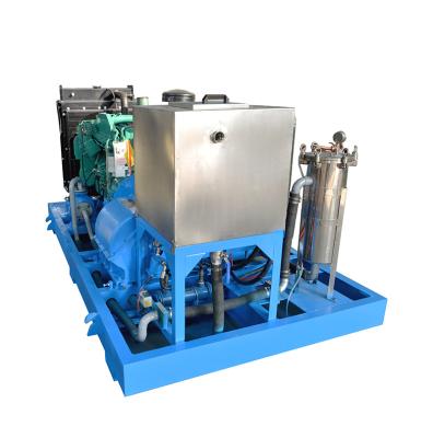 China Hotels Shipyard Rust Removing High Pressure Water Jet Blasting Device , High Pressure Water Cleaner for sale