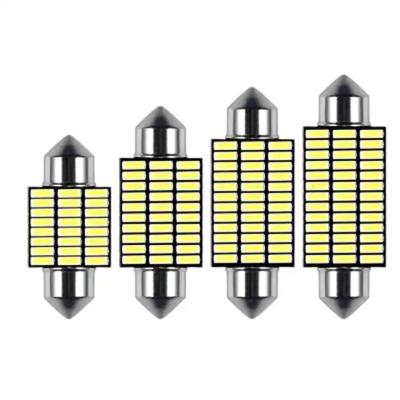 China Scallop c5w LED 31 36 39 41 mm 24 30 36 39 led interior bulb 4014 SMD reading lamp car dome light DC 12V universal for sale