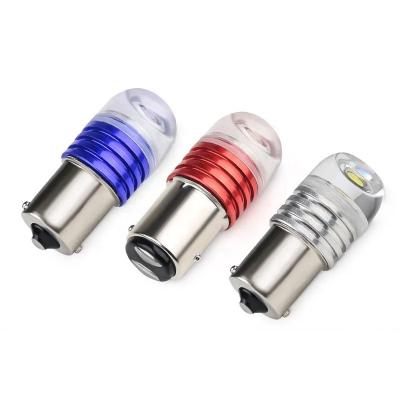 China 1156 BA15S 1157 BAY15D 5630 3SMD LED Car Lights Red White Strobe Lamp Bulbs Brake Turn Signal Tail Light Universal 12V for sale