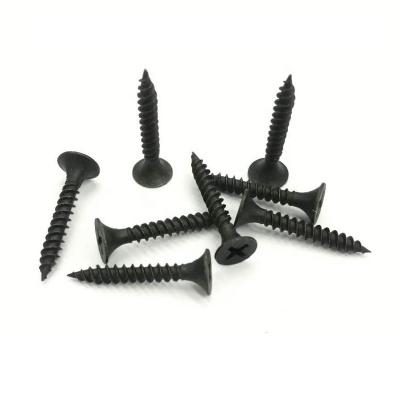 China Bugle Bulge Drywall Head Screw Black Phosphated Fine Thread for sale