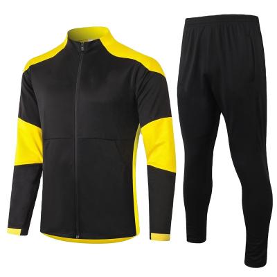 China Sets wholesale Thailand quality football training suit set high quality men's football jacket with pants for sale