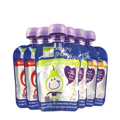 China Fruit juice baby food softdrink liquid packaging bag with spout for sale