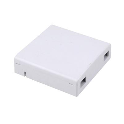 China Indoor 2 Port Telecom Fiber Optic Access Termination Box for sale