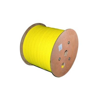 China Telecommunication Messenger Wire FRP G657 FTTH Self Supporting Outdoor Steel Drop Fibra Optica 2 4 1 Core Fiber Optic Cable for sale