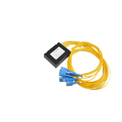 China Telecommunication FTTH Epon Gpon LGX Cassette Type 1*4 1*8 1*16 SC 1*32 UPC Fiber Optic Box PLC Splitter for sale