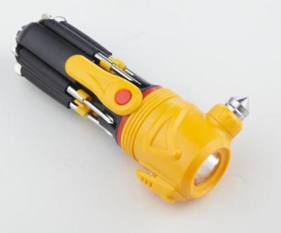 China 10 In 1 MultiScrewdriver With Led Flashlight Car Emergency Safety Hammer 17x8x6cm for sale