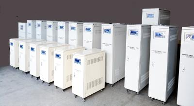 中国 入出力変数のサーボ機構AC電圧安定器100kva LCDの表示 販売のため