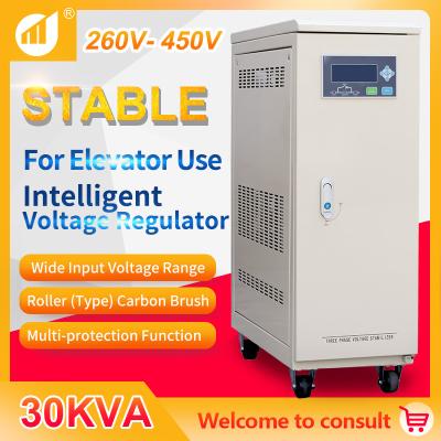 China Voltage Stabilizer 30 kVA Three Phase for Elevator Specific zu verkaufen