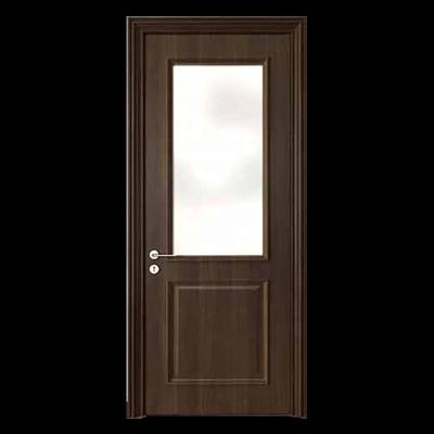 China Modern Perfettodoor Desk and Wood Interior Privacy Glass Door for Bathroom for sale