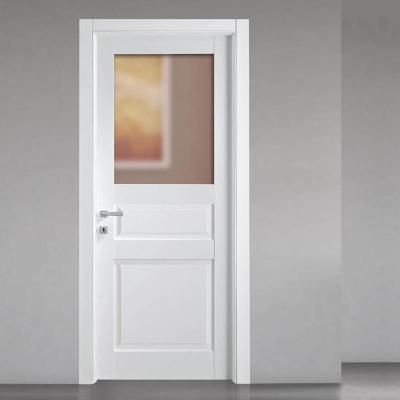 China Weatherproof selected wooden door from the latest manufacturer Classic designhinges for sale