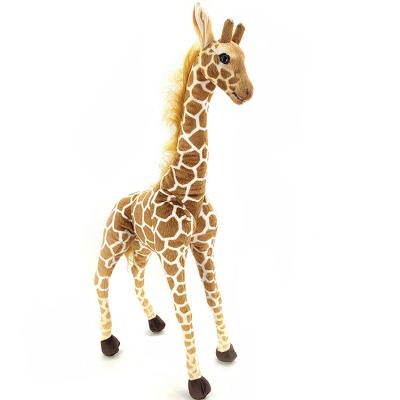 China Easy to use hot sale reallike realistic simulated animal toy for gift/decoration simulated plush toy simulation wild animal animal toy for sale