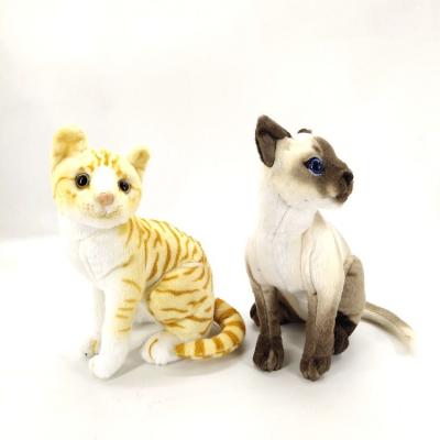 China Gift/decoration good quality hot selling simulated animal toy simulated realistic stuffed animal toy reallike plush toy simulation wild animal for sale