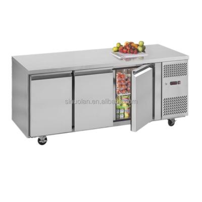 China A casa 24 pulgadas debajo del refrigerador de cristal contrario de la puerta de Undercounter del refrigerador de aire abierto del refrigerador en venta