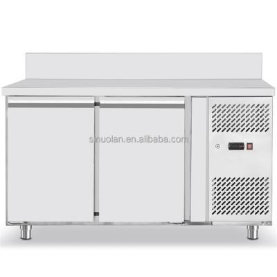 China Puerta del precio al por mayor 2 debajo del refrigerador fresco Refrigerador-Undercounter-regular contrario de la tabla del congelador de refrigerador en venta