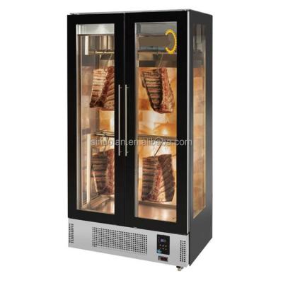 China 8K gabinete de envejecimiento seco de acero inoxidable del Ager del espejo 304 de la carne de la edad dos de la puerta de carne de vaca del filete del Ager del refrigerador de la carne seca del refrigerador en venta