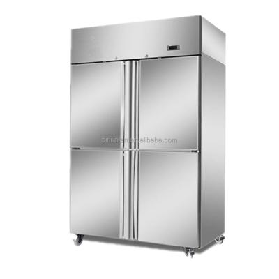 China Kitchen Refrigeration Equipment 4 Door Refrigerator Commercial Freezer for sale