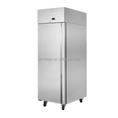 China Equipo de refrigeración comercial de acero inoxidable del congelador del refrigerador de la cocina de las solas puertas otros congeladores de refrigeradores en venta