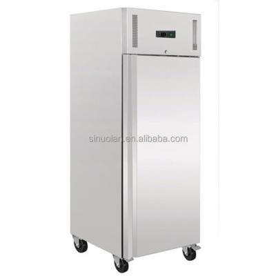 China 2023 Luxury Commercial Stainless Steel Vertical Kitchen Freezer Commercial Industry Vertical Commercial Refrigerator for sale