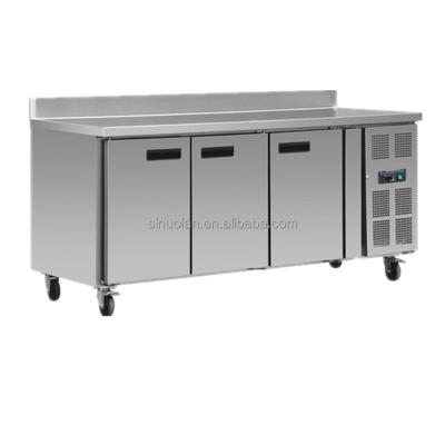 China Air Cooling Worktable Kitchen Hotel Bench Under Counter Chiller for sale