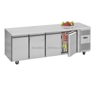 China Bar Kitchen Workbench Display Counter Fridge Commercial Kitchen Equipment for sale