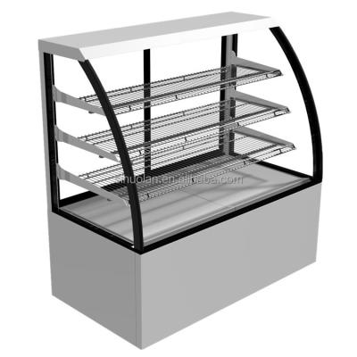 China Escaparate comercial de la exhibición del calientaplatos con la comida caliente Fried Chicken Food Display Warmer de la cubierta de cristal en venta