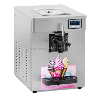 China Single Flavor Soft Ice Cream Machine Small Desktop Gelato Maker Ice Cream Maker Machine For Home for sale