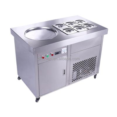 China China Fried Ice Cream Machine Yogurt Making Device Low Price with 6 Tanks for sale