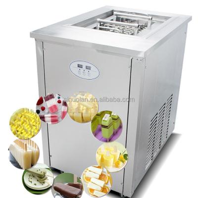 China New Arrival 2 Mold Popsicle Machine Stainless Steel 2 Moulds Machine For Making Popsicle For Sale en venta