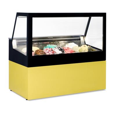 China Italian Fridge Freezers Ice Cream Display Freezer en venta