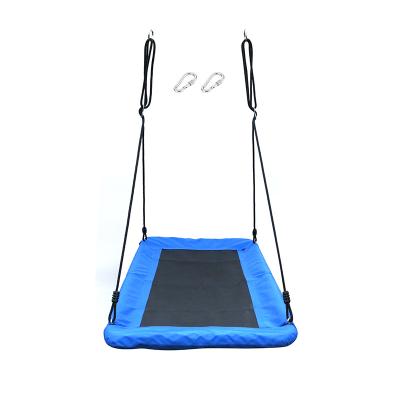 China Outdoor Kids Adults Flying Swings Indoor Large Seat Spinner Platform Swing Kids/Outdoor Rectangular Swing Mat Great for Tree, Swing Set, Backyard for sale