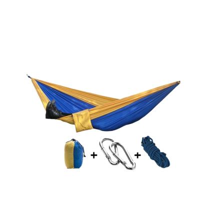 China Travel hammock wholesale cheap portable nylon 210T parachute travel outdoor camping hammock for sale