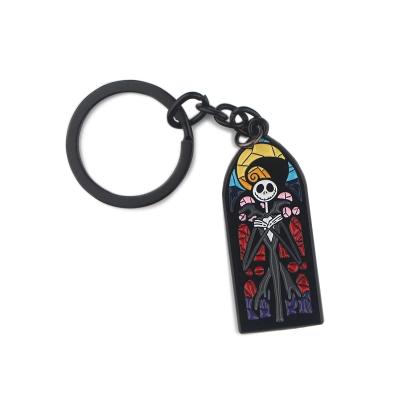 China Souvenir Gifts Promotion R044 The Nightmare Before Keychains Backpack Pendant Christmas Car Keychain Key Holder Gifts Jewelry Chain Accessories for sale